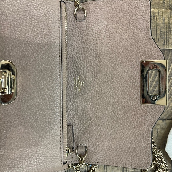 ROCKSTUD GRAINY CALFSKIN WALLET WITH CHAIN STRAP - Picture 10 of 10